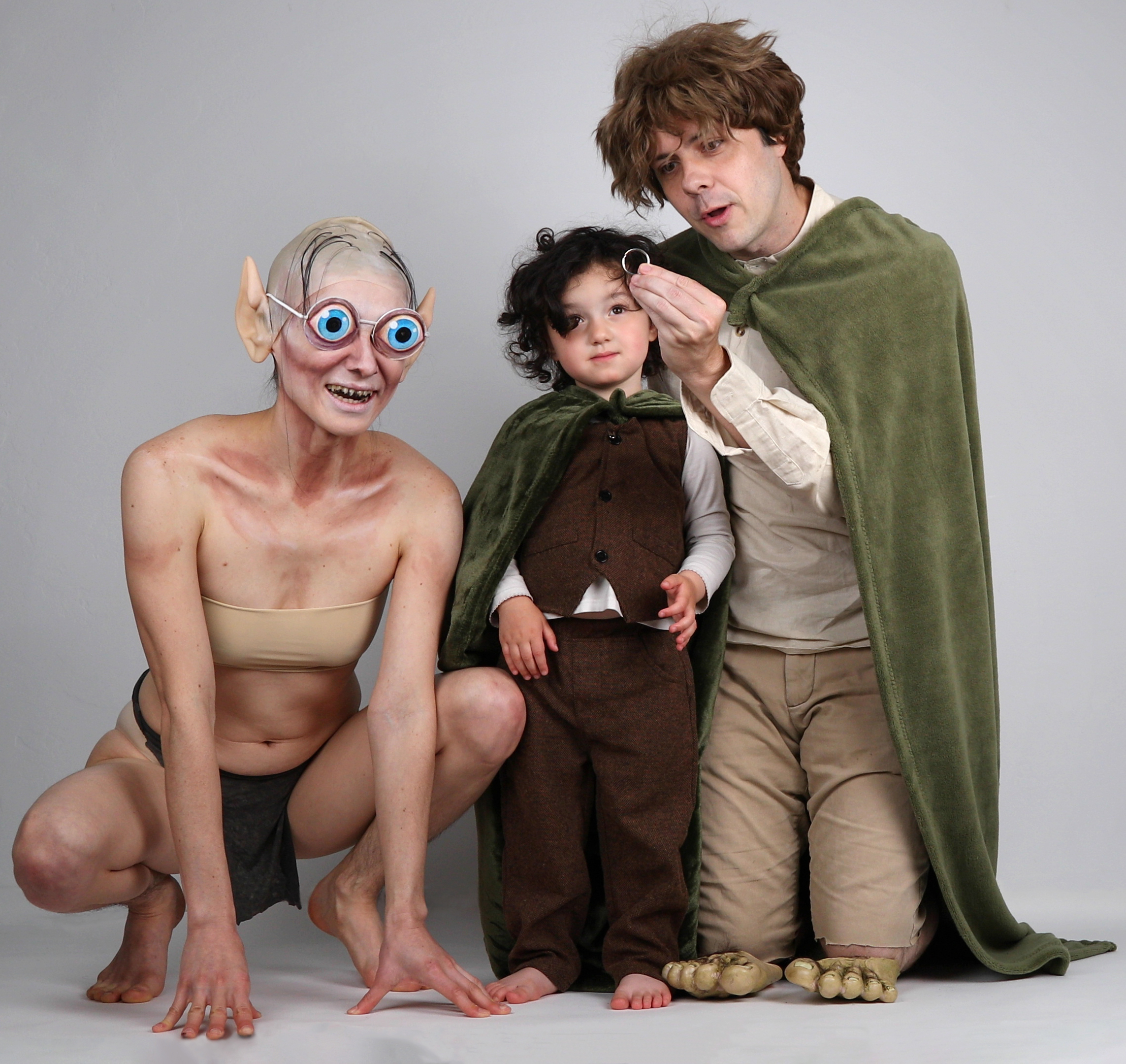 Lord of the Rings Gollum family portrait